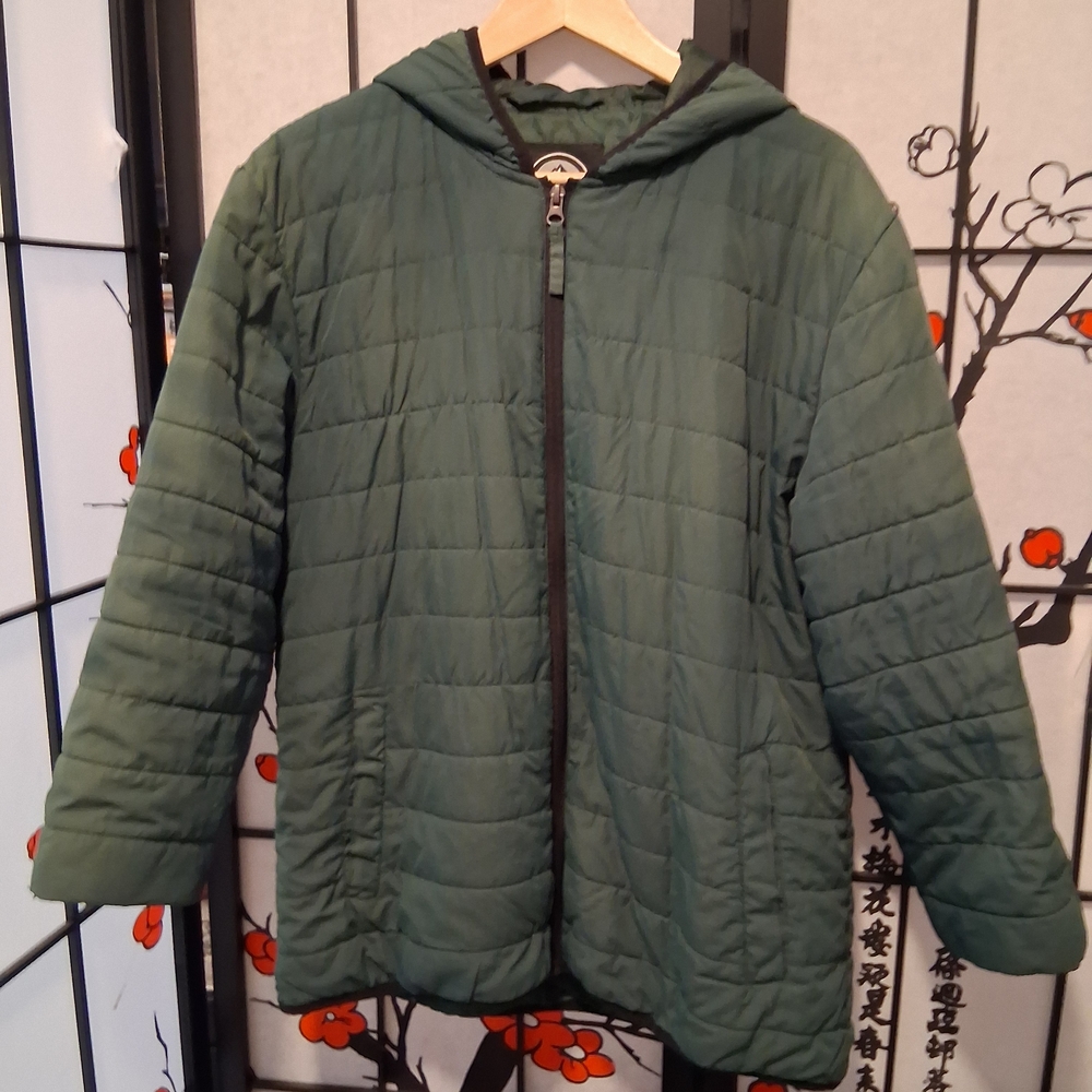 Avalanche Forest Green Women's Puffer Jacket - Picture 4 of 4